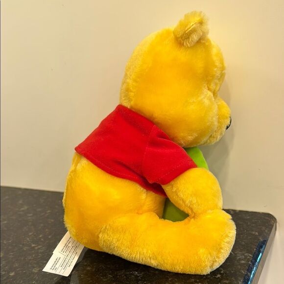 Disney Winnie the Pooh Easter Plush Yellow and Red. Size 9” - Picture 6 of 10